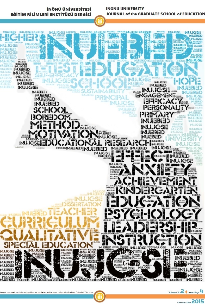İnönü Üniversitesi Eğitim Bilimleri Enstitüsü Dergisi
